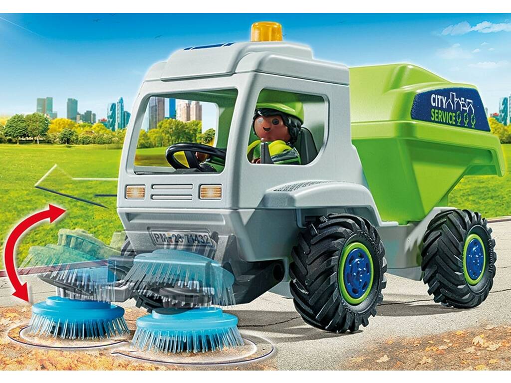 Balayeuse Playmobil City 71432