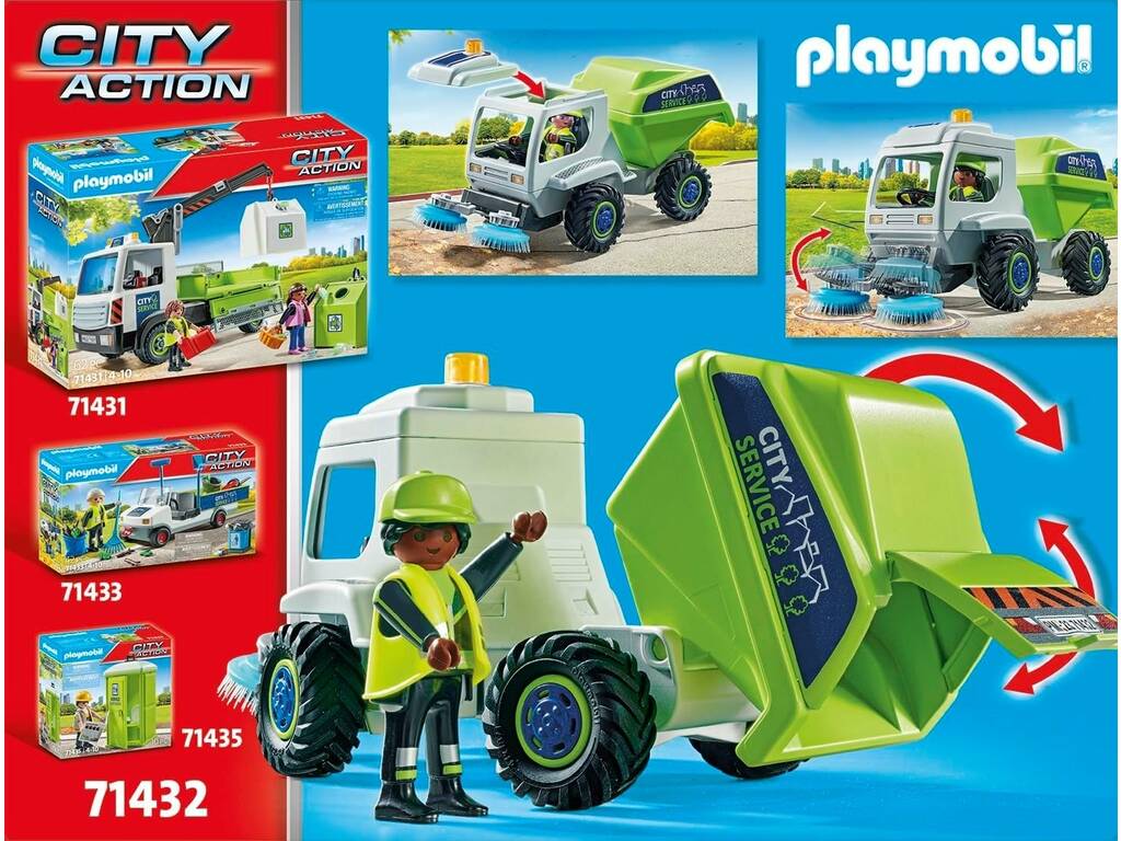 Balayeuse Playmobil City 71432