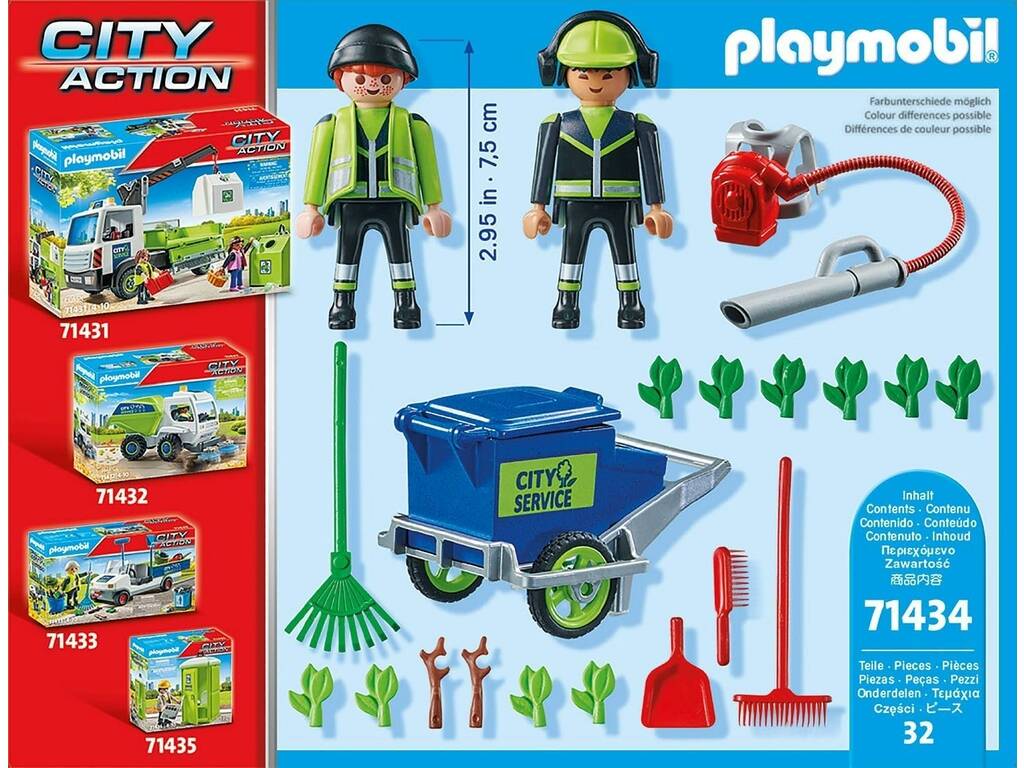 Playmobil City Clean-Up Crew 71434