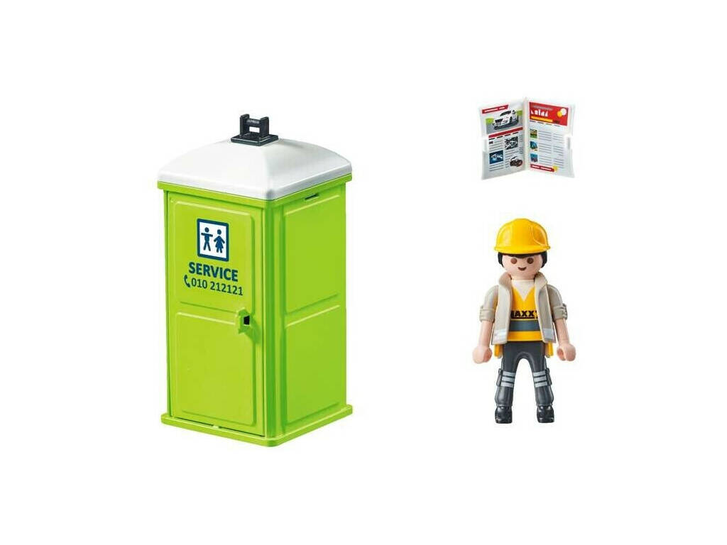 Toilettes portables Playmobil City 71435