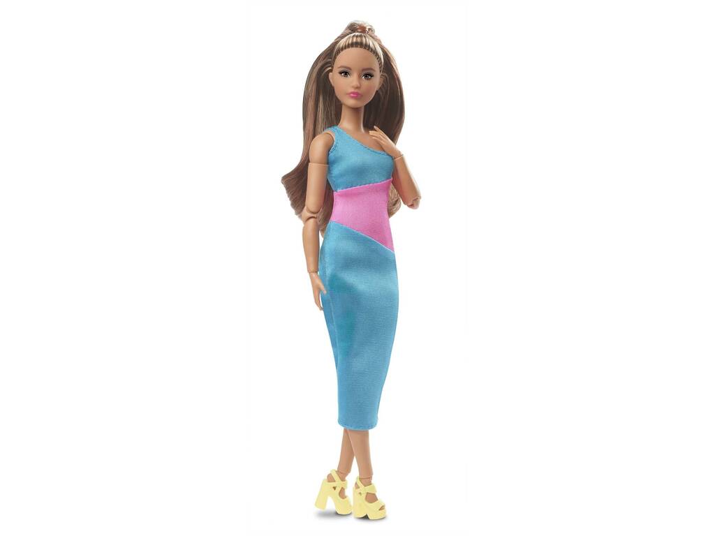 Barbie Signature Looks Barbie Doll Long Dress Mattel HJW82