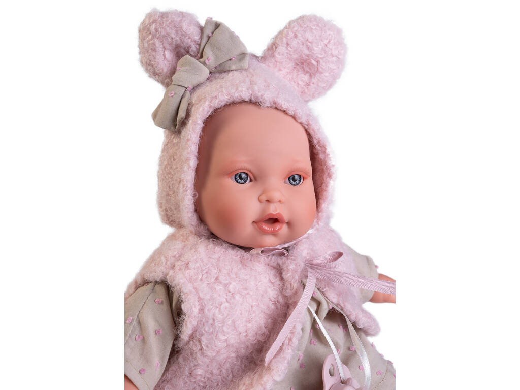 Bambola Kika Lacrime con Gilet Orecchiette 27 cm. Antonio Juan 11320