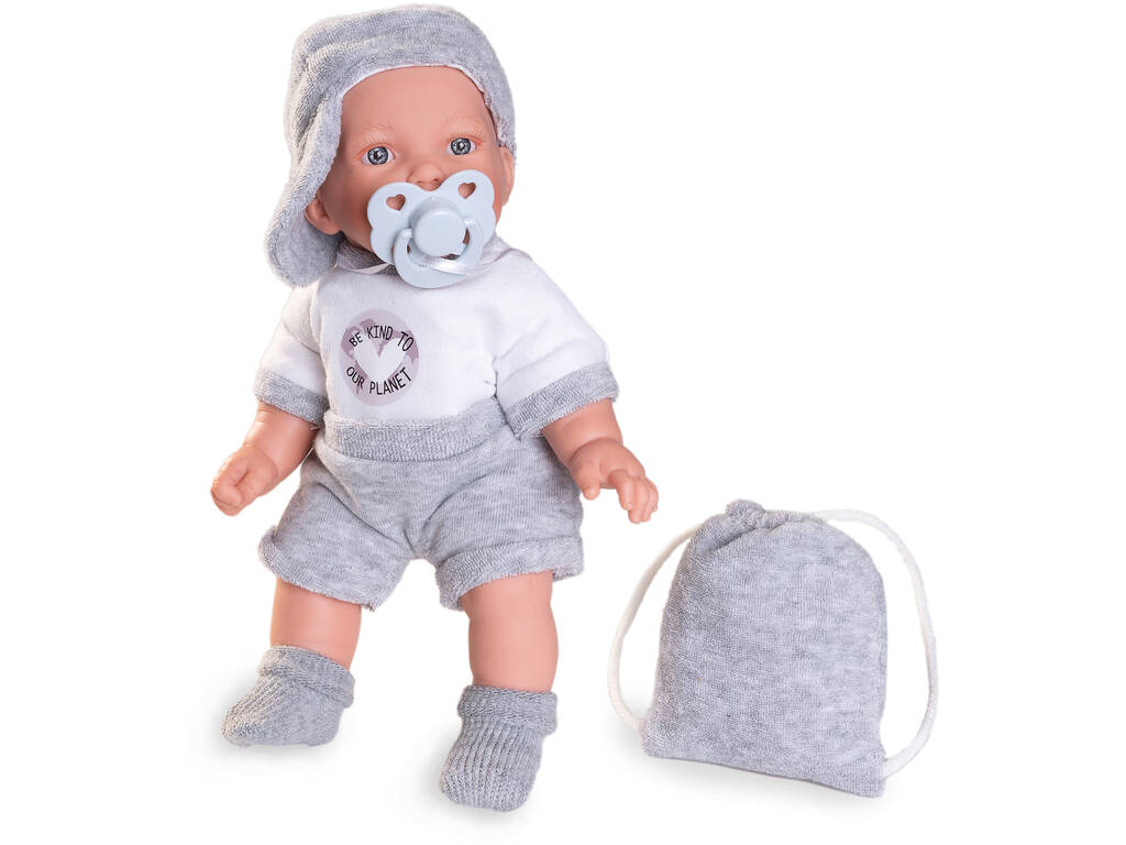Bambola Petit Parole con Zaino 27 cm. Antonio Juan 12321