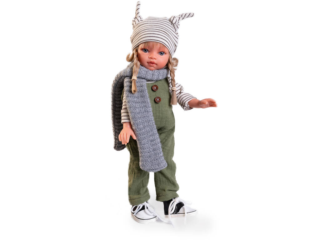 Salopette verte Emily Doll 33 cm. Antonio Juan 25301