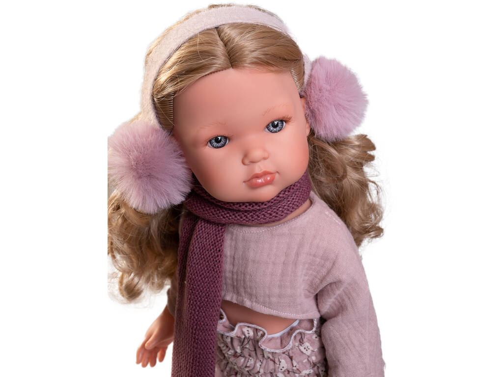 Poupée Bella avec oreillettes 45 cm. Antonio Juan 28326