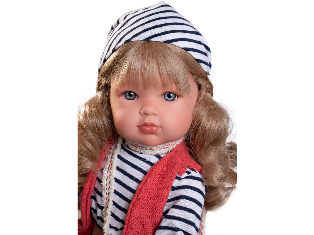 Poupée Bella avec chemise rayée 45 cm. par Antonio Juan 28327