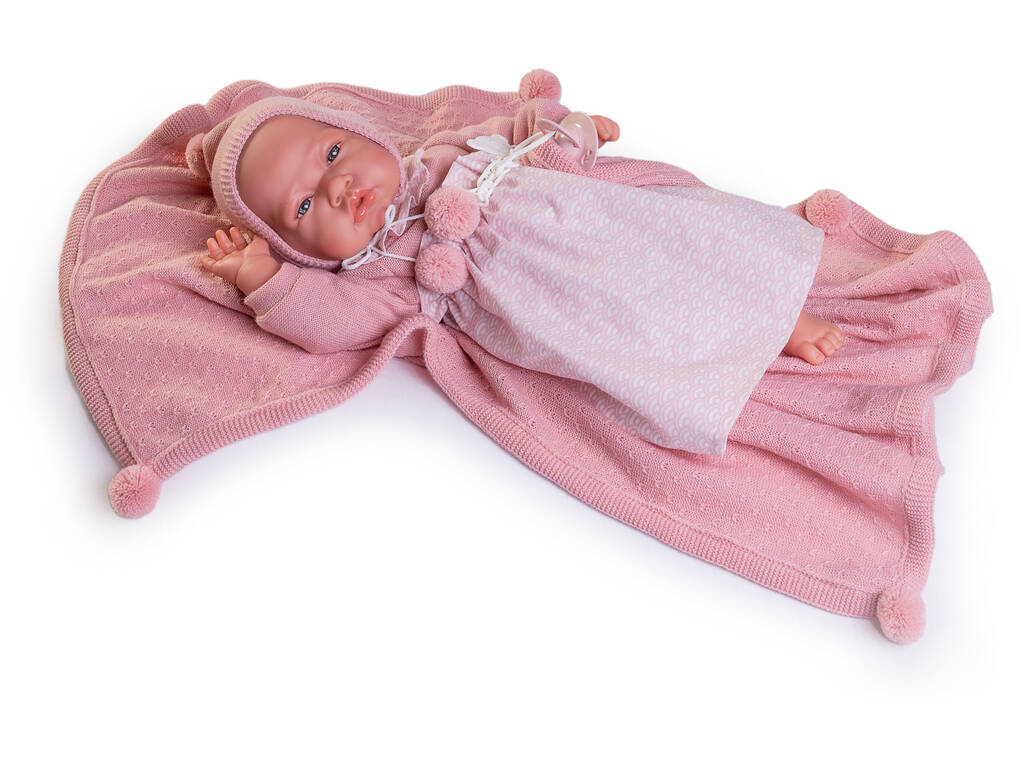 Nica Neugeborenenpuppe mit Rock 42 cm von Antonio Juan 33342