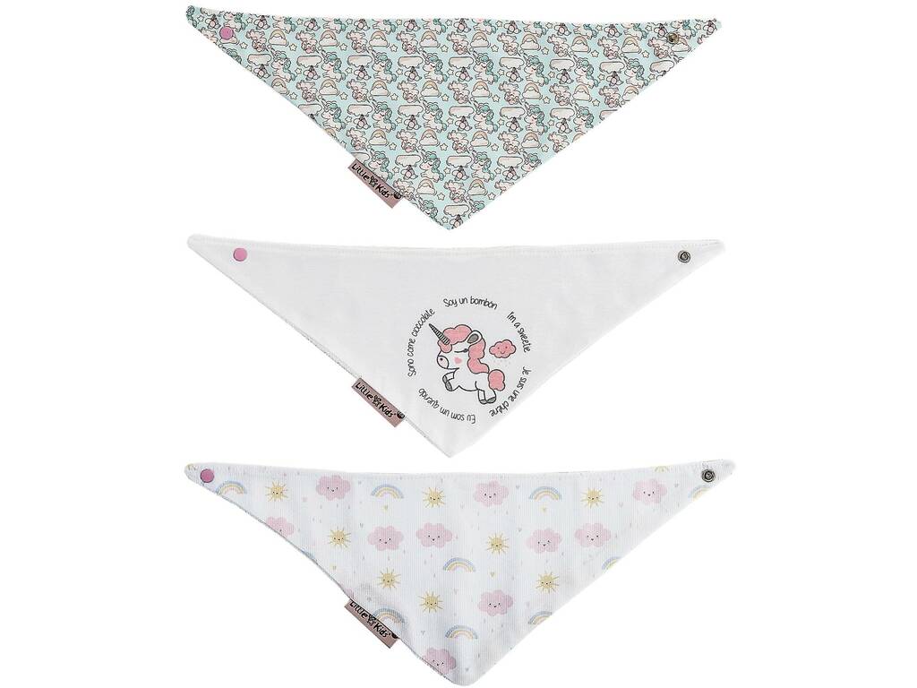 Set di 3 bandane Unicorno Creaciones Llopis 28104