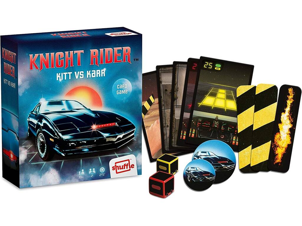L'auto fantastica Card Game Shuffle Kitt VS Karr Fournier 10024316