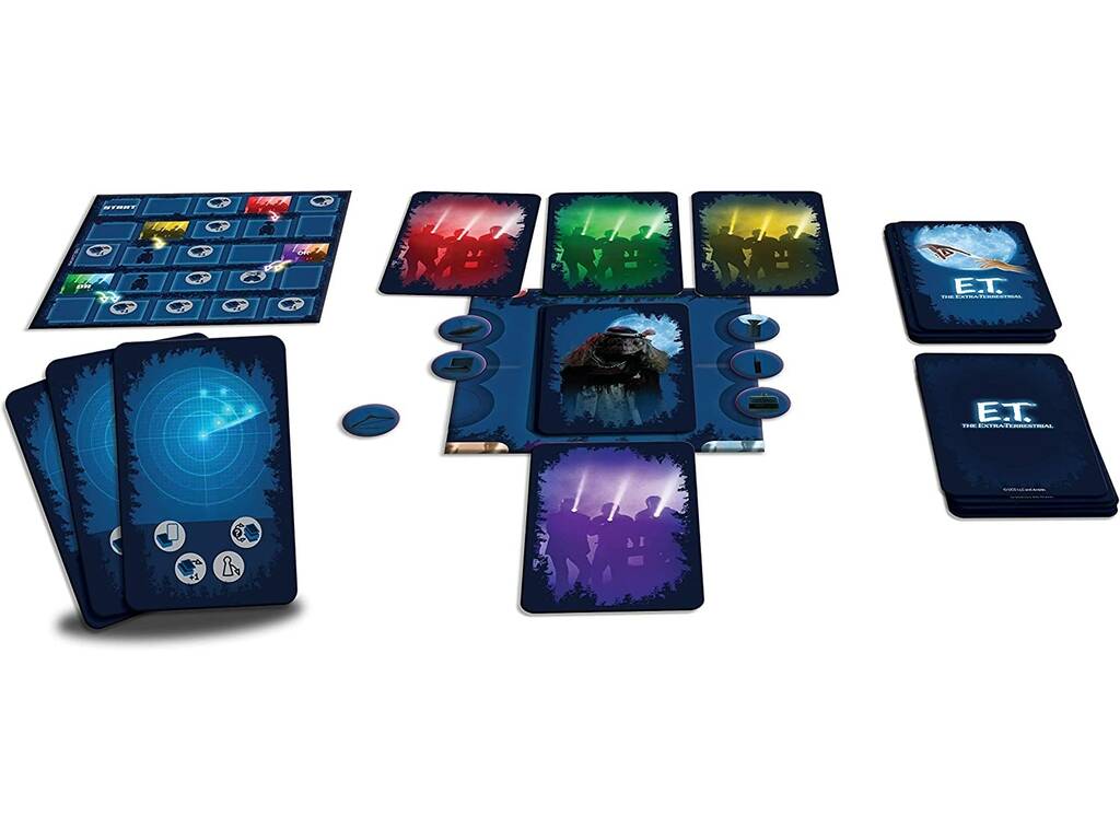 ET L'extraterrestre Card Game Shuffle Fournier 10024320