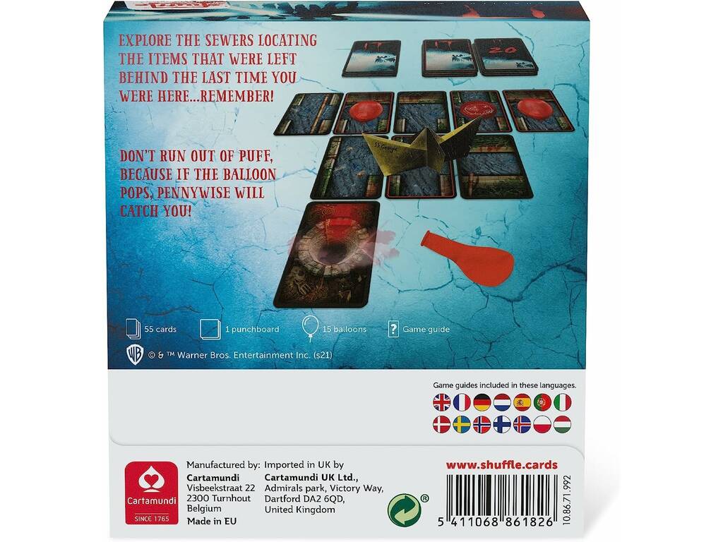 IT Card Game Shuffle Fournier 10027070