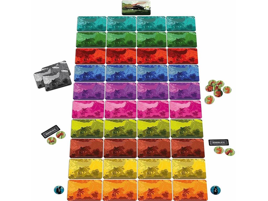 Jurassic World Card Game Escape The Island Shuffle Fournier 10028288