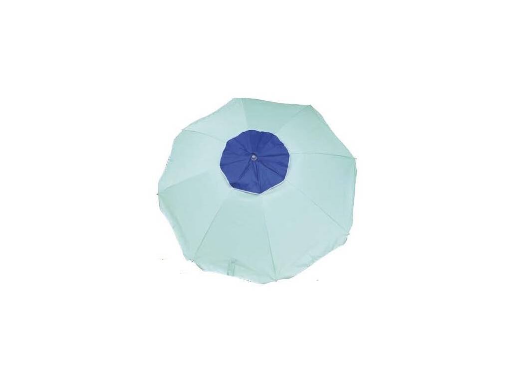 Parasol de Plage 200 cm. Oxford-Solar Canne en Fibre de Verre Aremar 70019