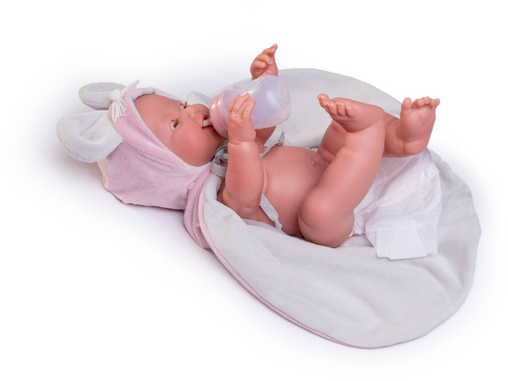 Muñeca Recién Nacida Mia Hace Pipí Ratoncita 42 cm de Antonio Juan 50392