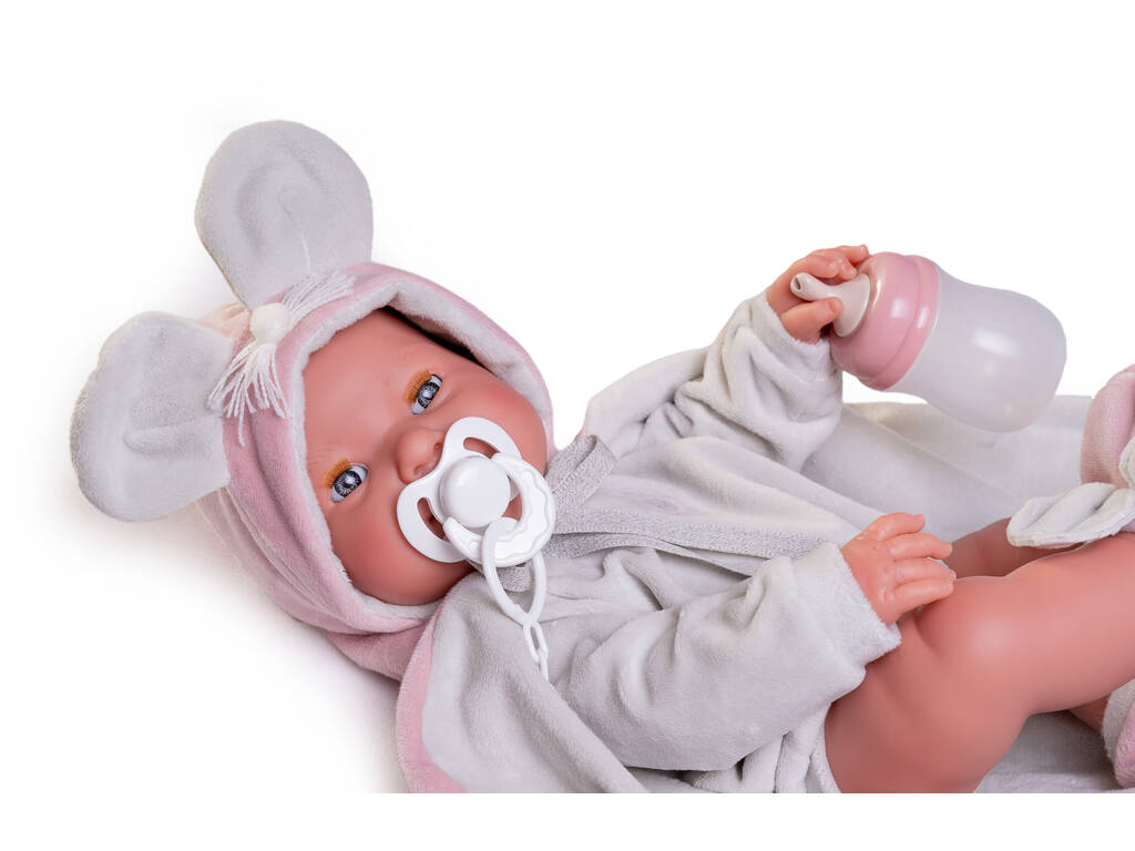 Muñeca Recién Nacida Mia Hace Pipí Ratoncita 42 cm de Antonio Juan 50392