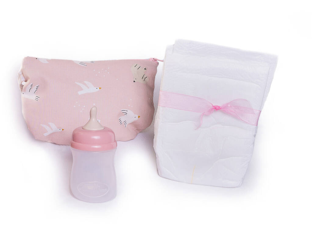 Bambola neonata Mia Pipì con borsa da toilette 42 cm di Antonio Juan 50393