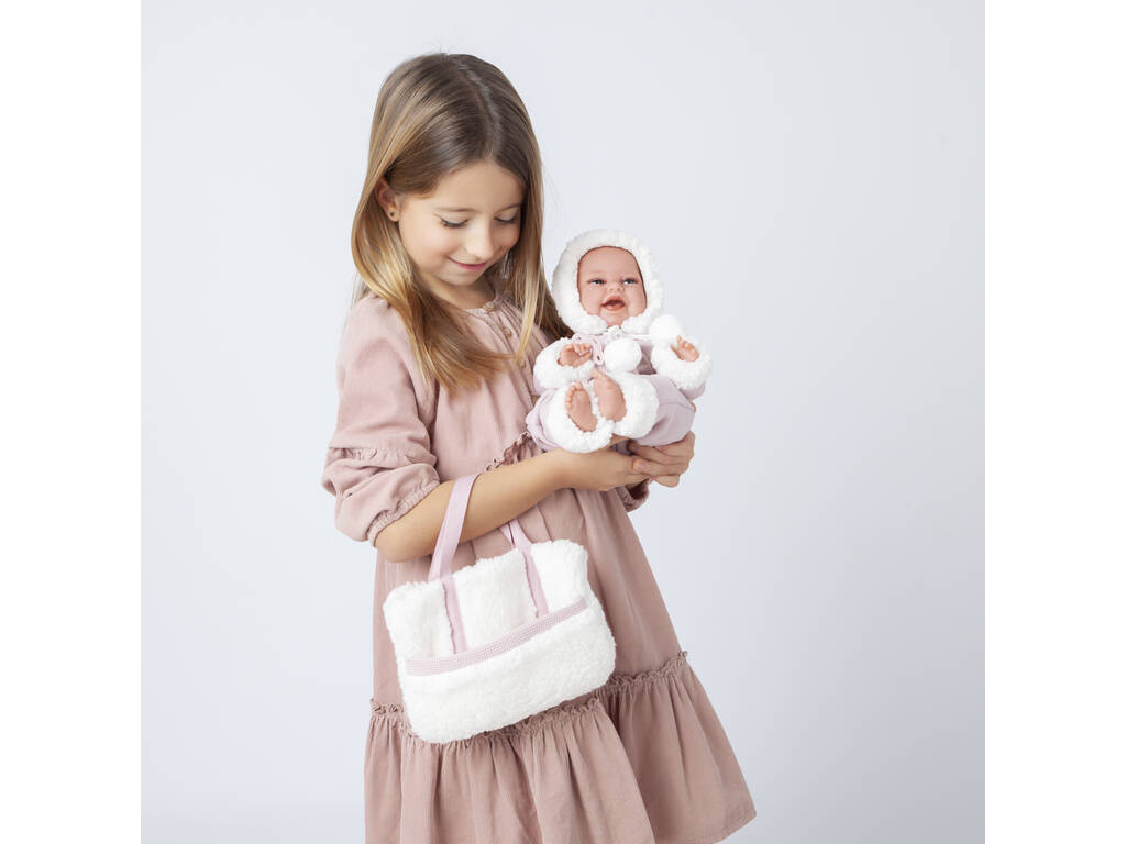 Bambola Baby Clara Invernale 33 cm. Antonio Juan 70360