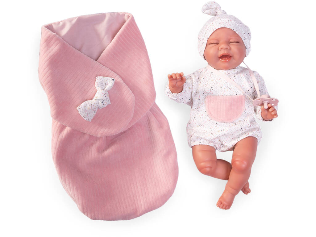 Il mio piccolo Reborn Lluna con sacca di vermi 33 cm. Antonio Juan 82308