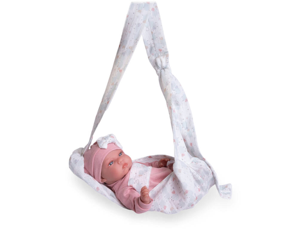 Il mio piccolo Reborn Tufi con marsupio 33 cm. Antonio Juan 82309
