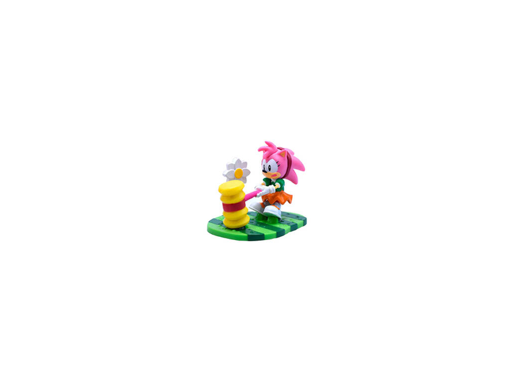 Sonic Figure 8 cm. avec Diorama Bizak 64344123