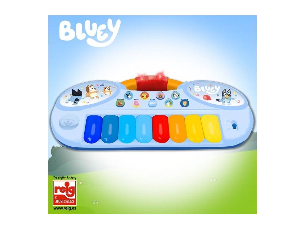 Bluey Piano Electrónico Reig 2438
