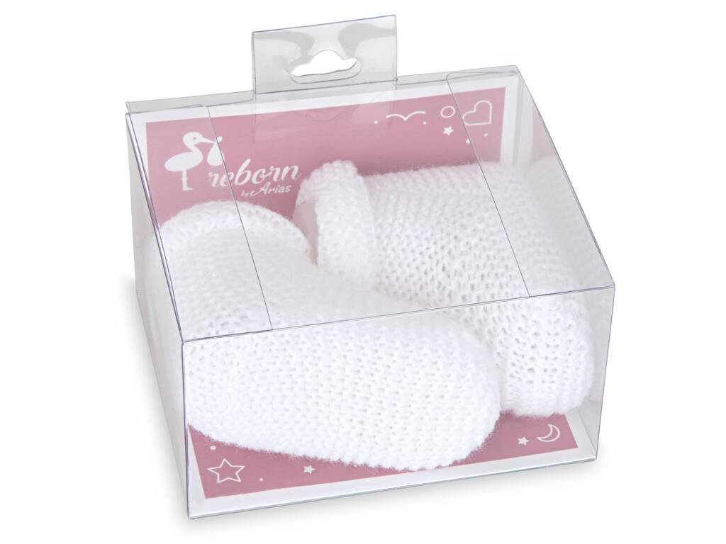 Set scarpine Bianche Arias 6409