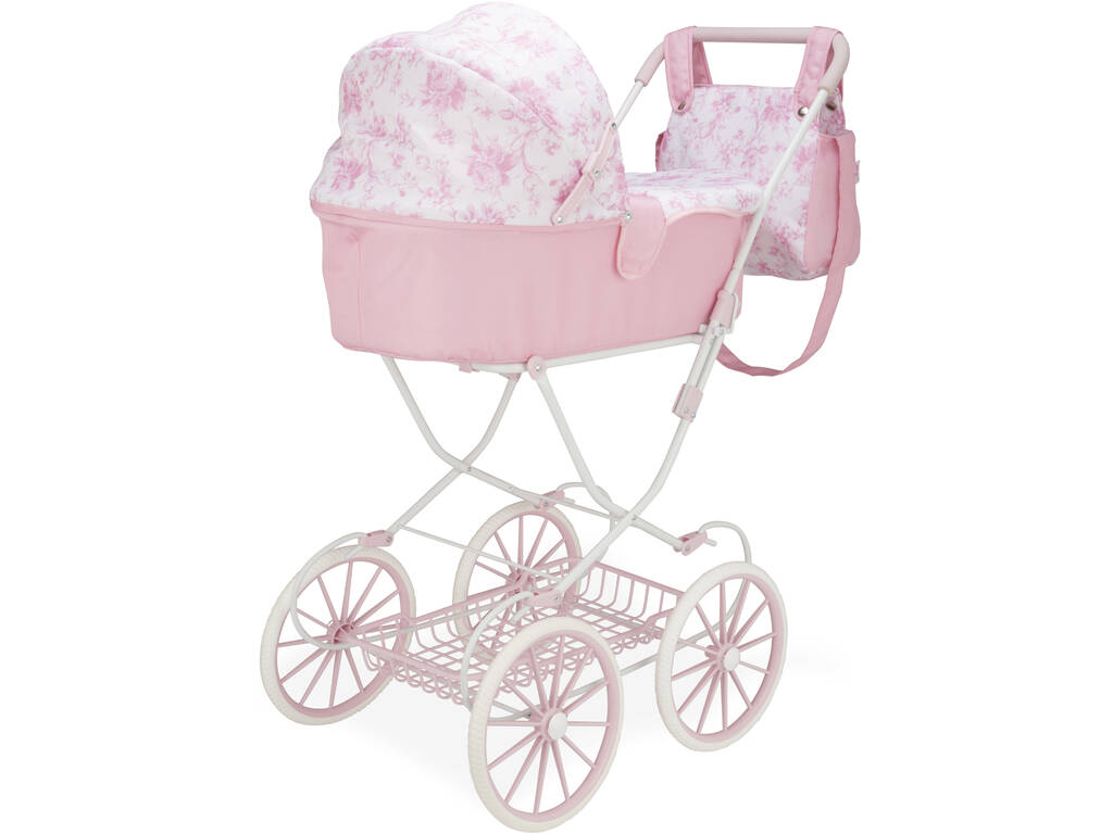 Passeggino per bambole con tettuccio Reborn Valentina Arias 40453