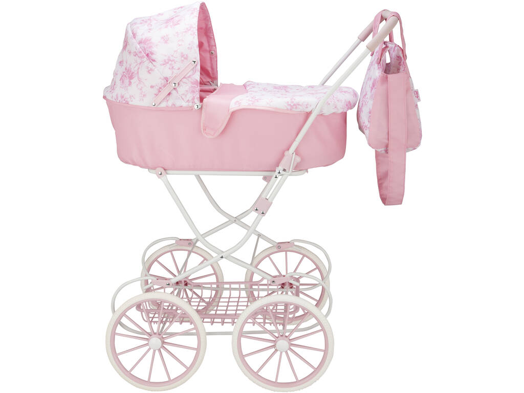 Passeggino per bambole con tettuccio Reborn Valentina Arias 40453