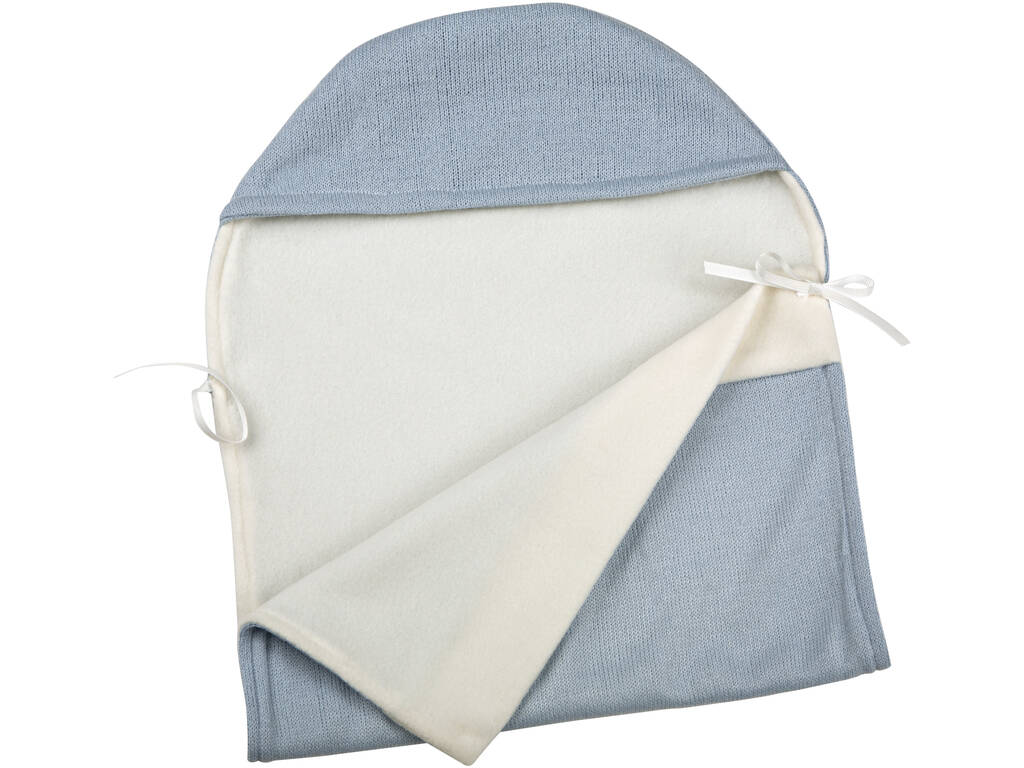 Doll Elegance Babyto Bleu 35 cm. avec couverture Arias 60751