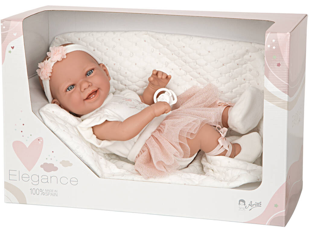 Bambola Elegance Zoe Ballerina 42 cm. con Coperta Arias 65344