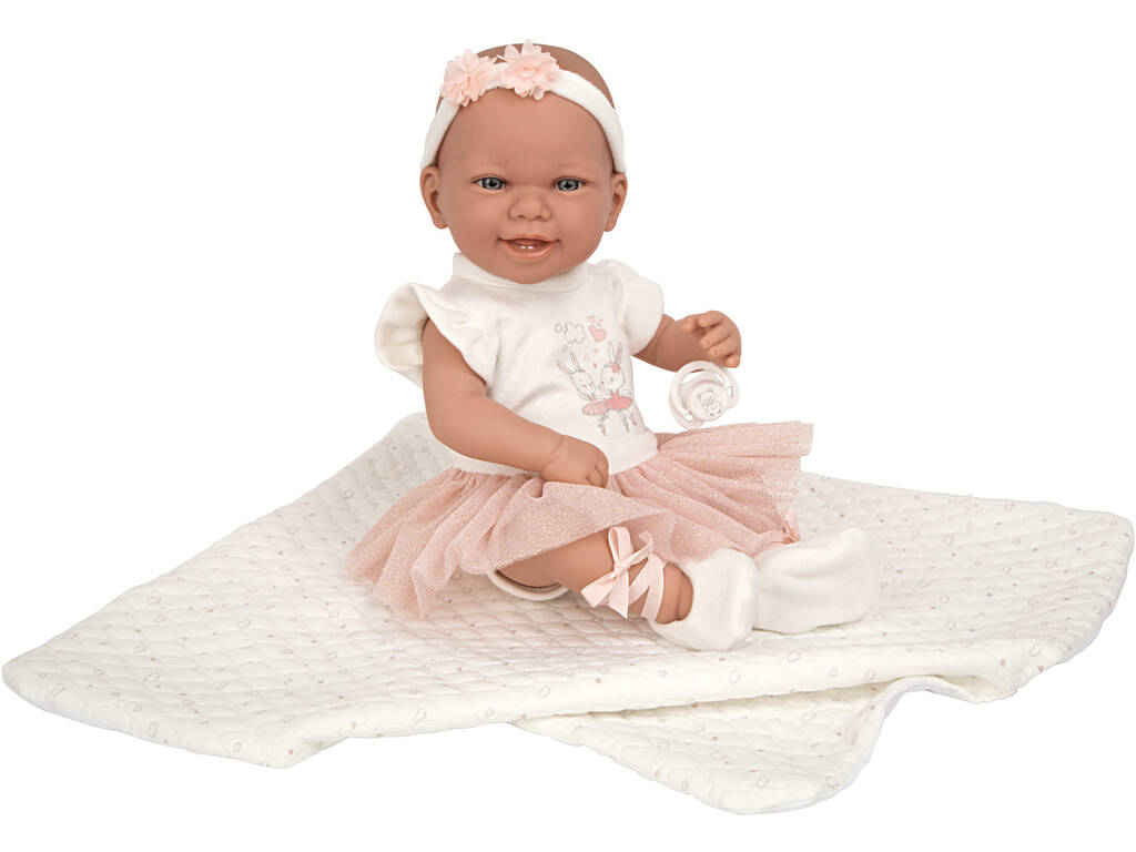 Bambola Elegance Zoe Ballerina 42 cm. con Coperta Arias 65344
