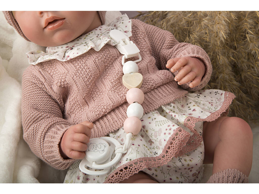 Bambola Reborn 40 cm. Aprile Rosa con Coperta Arias 98144