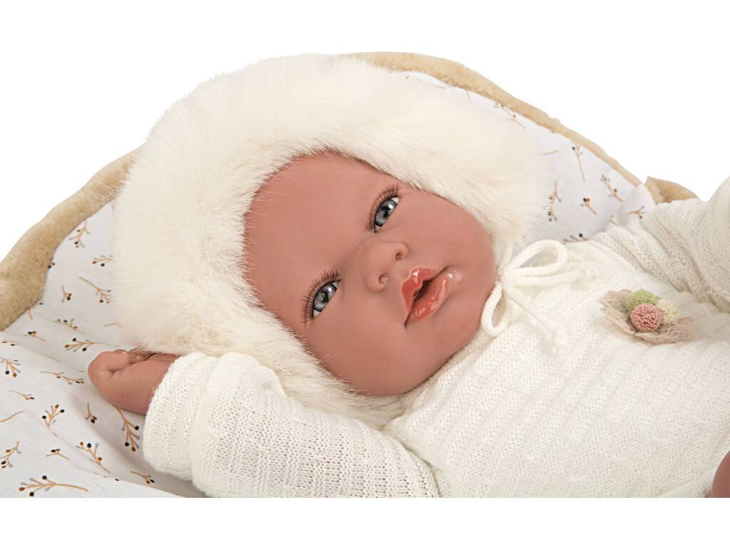 Bambola Reborn 40 cm. Alejandra Beige con Nana Arias 98146