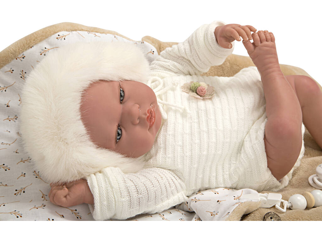 Bambola Reborn 40 cm. Alejandra Beige con Nana Arias 98146