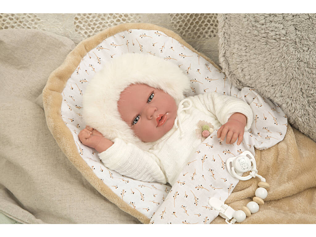 Bambola Reborn 40 cm. Alejandra Beige con Nana Arias 98146