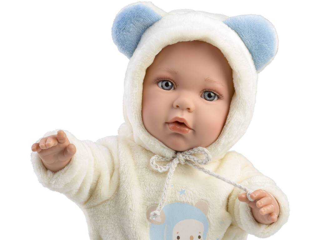 Poupée bébé Enzo Teddy Bear Doll 42 cm. by Llorens 14207