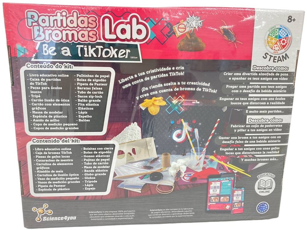 Fabbrica di scherzi Tiktok Science4you 80004135