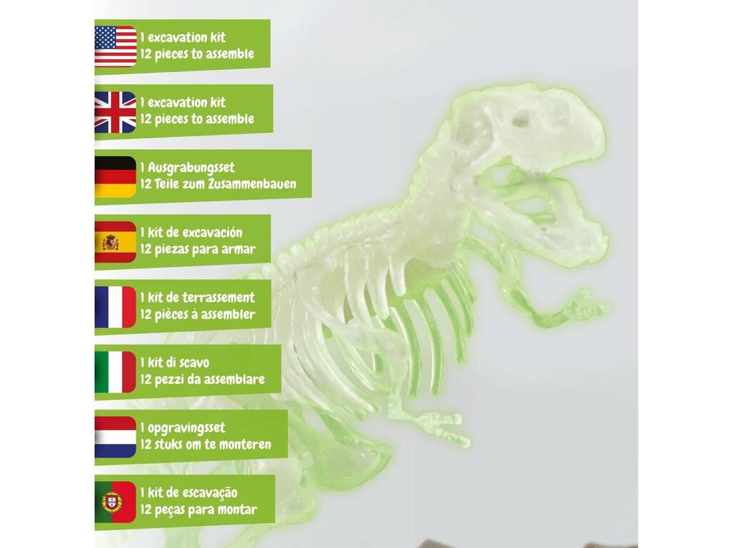 Scavi T-Rex brilla nel buio Science4you 80004109