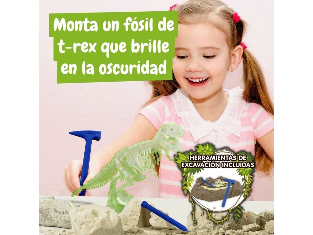 Scavi T-Rex brilla nel buio Science4you 80004109