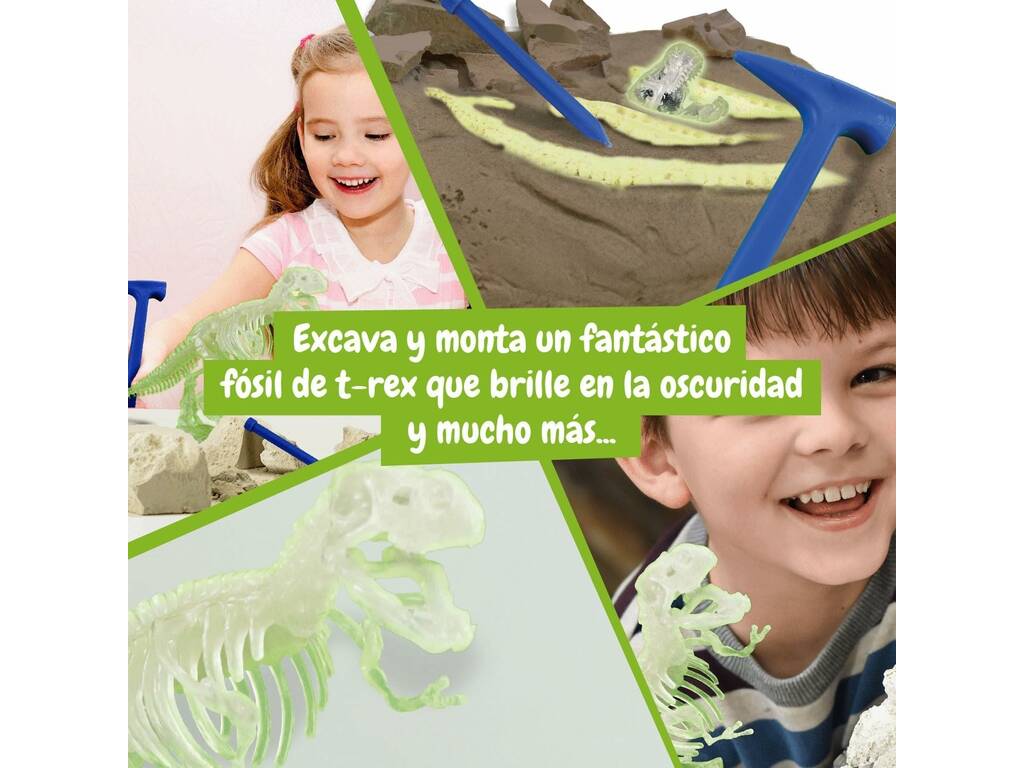 Scavi T-Rex brilla nel buio Science4you 80004109