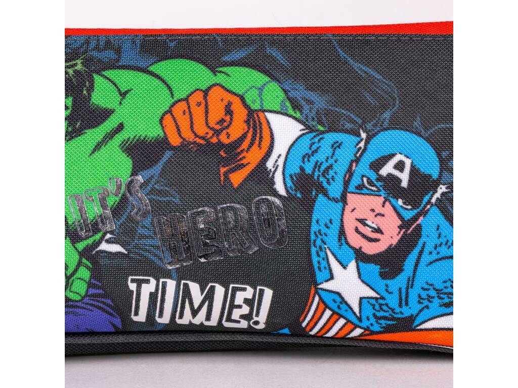 Astuccio per matite a 3 scomparti Avengers di Cerdá