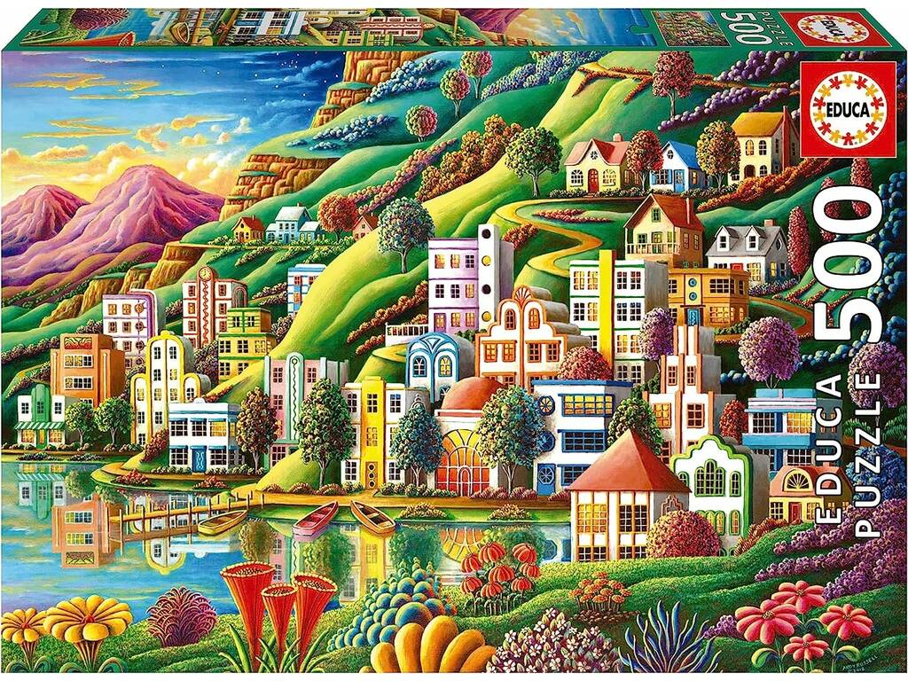 Puzzle 500 Puerto Escondido von Educa 19552