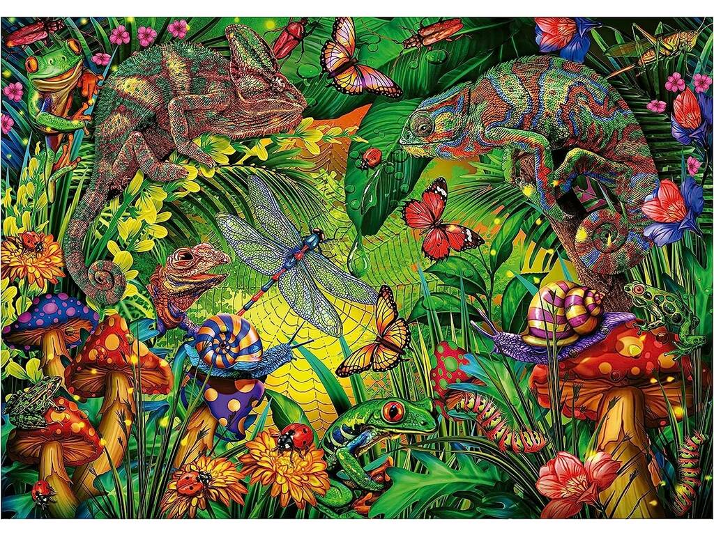 Puzzle 500 Forêt colorée par Educa 19551