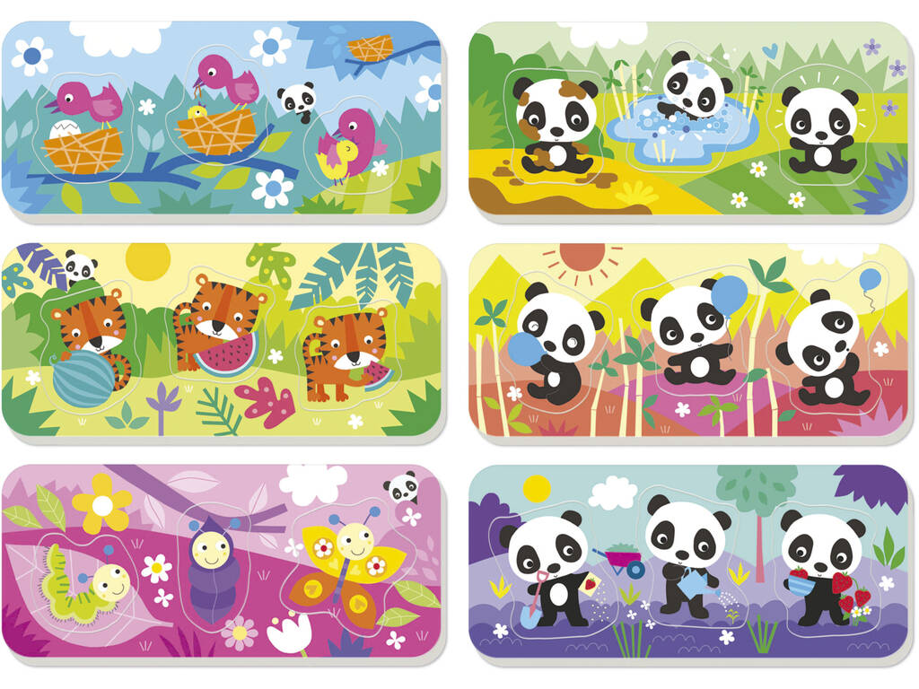 Baby Das Erwachen der Sinne bestellt die Serie mit dem Panda Bimba Educa 19713