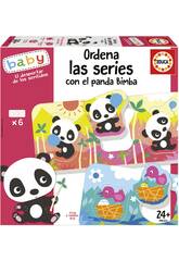Bébé L'éveil des sens Série de tri avec Panda Bimba Educa 19713