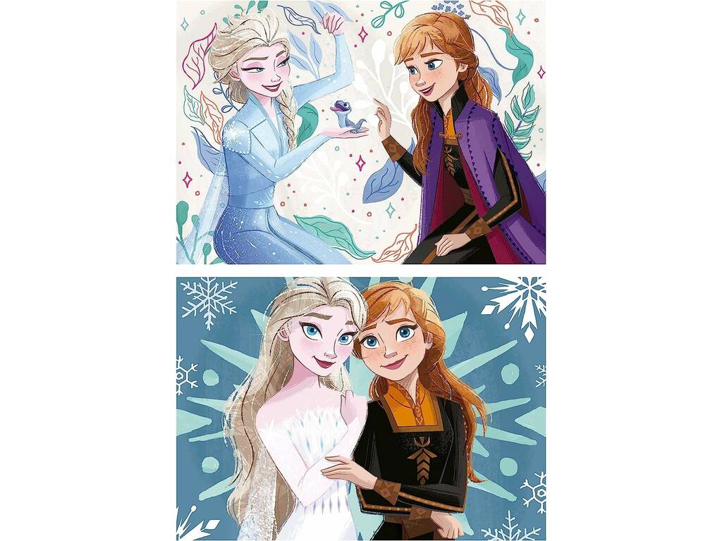 Puzzle 2x20 Frozen Educa 19736