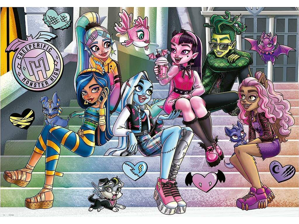 Puzzle 1000 Monster High Educa 19703