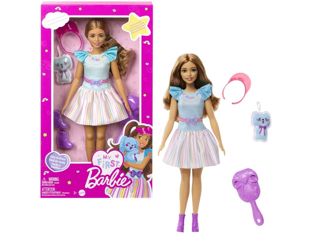 Mi Primera Barbie Latina de Mattel HLL21