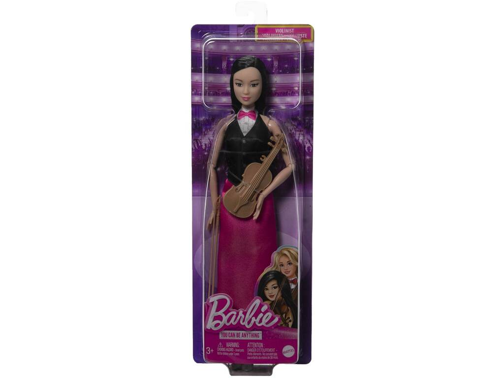 Barbie Tu puoi essere una violinista di Matel HKT68