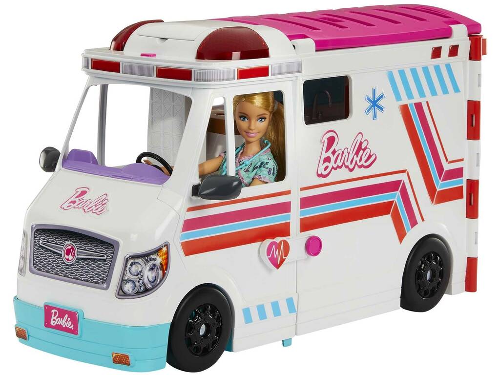 Barbie Véhicule Clinique de Soins Mattel HKT79